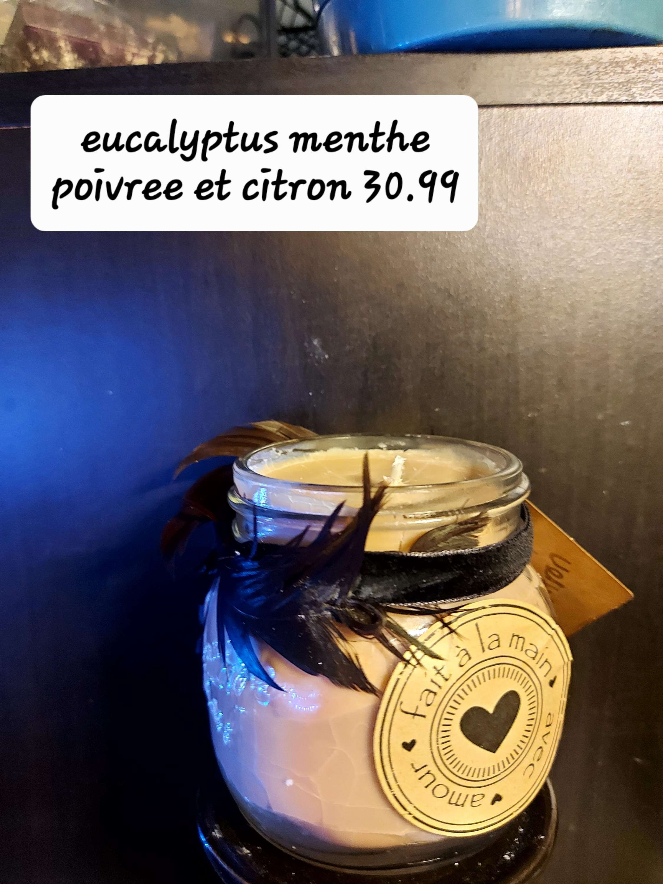 Eucalyptus  citron et menthe poivrer