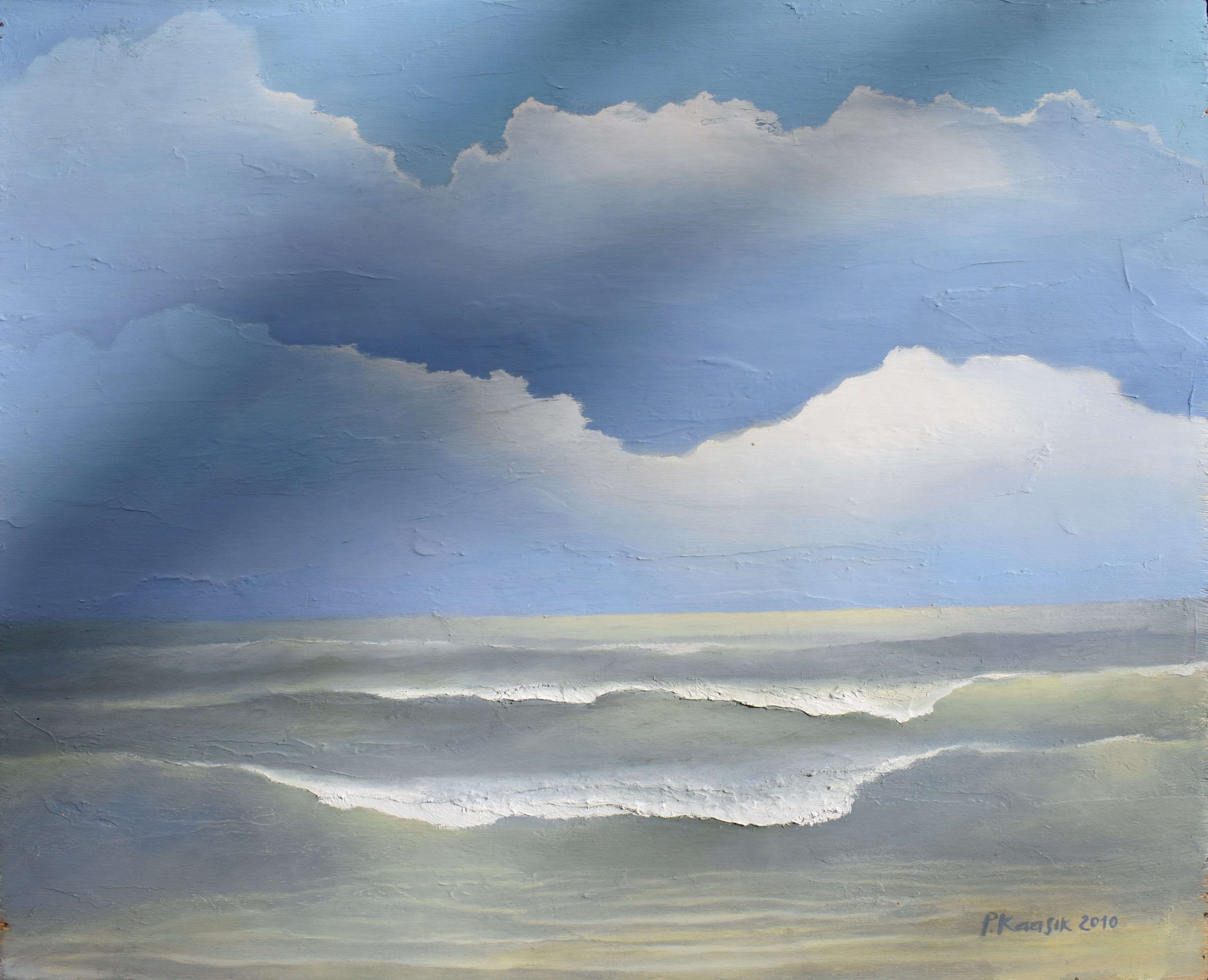 Merevalgus 2010 64x60 cm