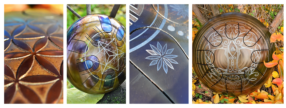hang handpan yoga meditation tank drum percussion geometrie sacrée