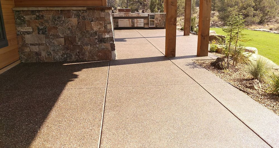 Concrete-Exposed-Colored-Patio-Outdoor-Kitchen-Central-Oregon