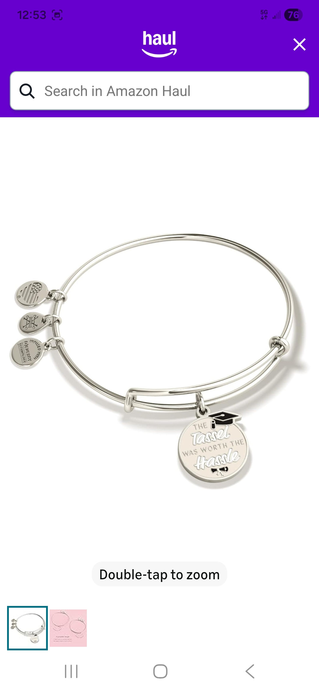 Alex and Ani "THE TASSLE WAS WORTH THE HASSLE"  