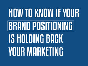 Digital Blueprint brand positioning strategy