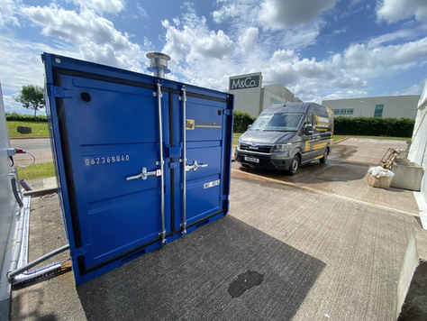 Rhinowash static pressure washer installation