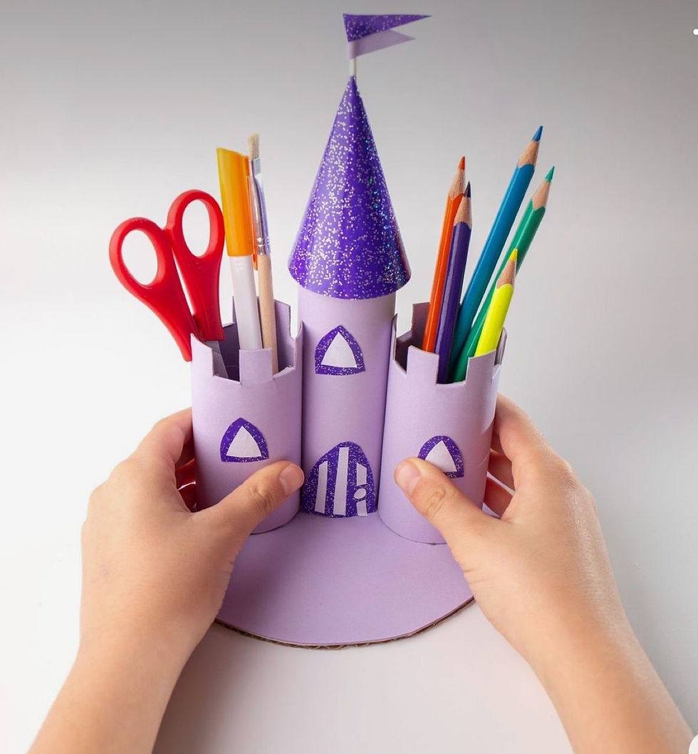 LÉO LA LICORNE : FABRIQUE TON POT À CRAYONS