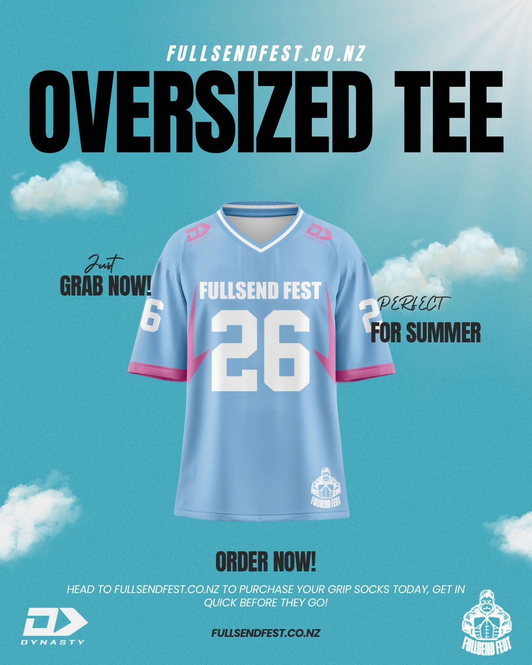 Fullsend Fest Oversized Tee