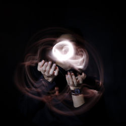 Aula light painting em Brasília - Curso de fotografia Espaço Hipólita Brasília profissionalizante