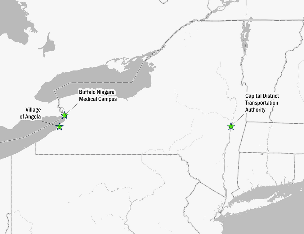 Project Locations in New York State