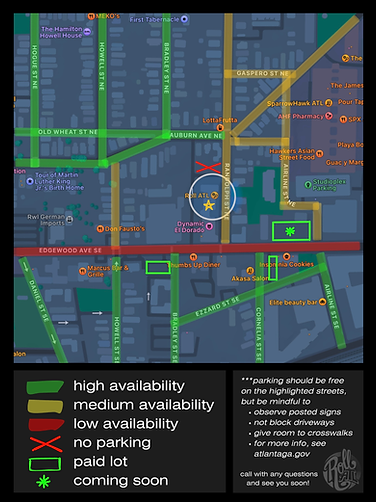 street parking map for RollATL