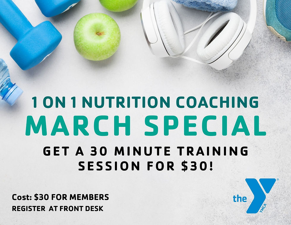 March Nutrition Coaching Special