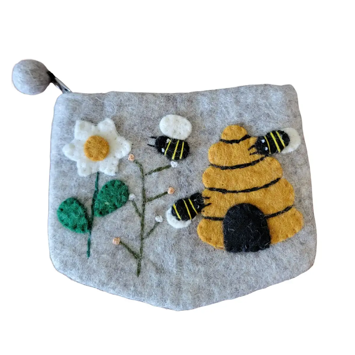 Felt Bee Pouch