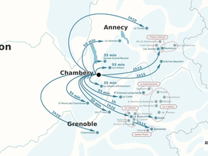 Skier autour de Chambéry (3h en train de Paris)