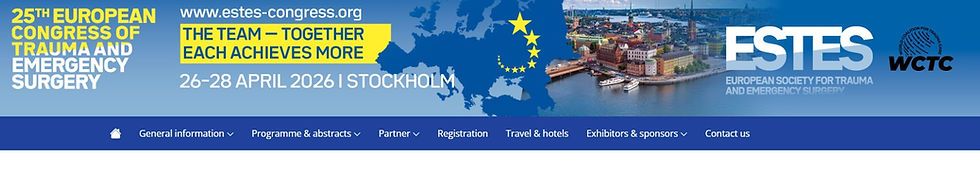25th EUROPEAN CONGRESS OF TRAUMA AND EMERGENCY SURGERY