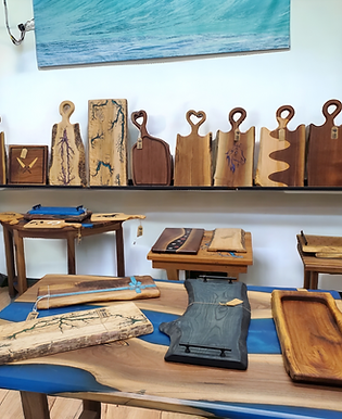 Shop show room charcuterie boards