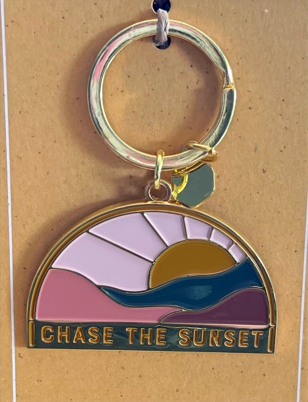 Chase the Sunset Keychain