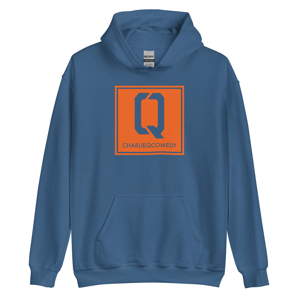 Square Logo - Indigo Blue (Hoodie)