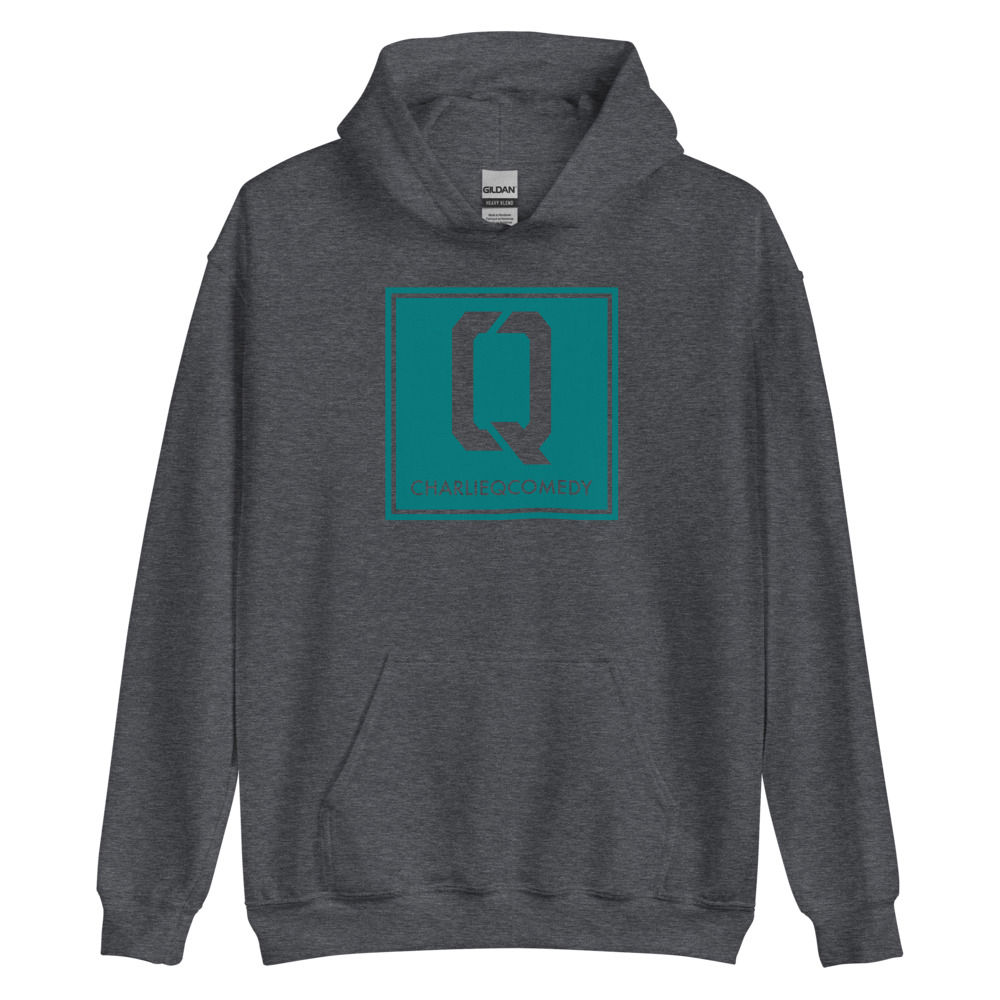 Square Logo - Dark Heather (Hoodie)
