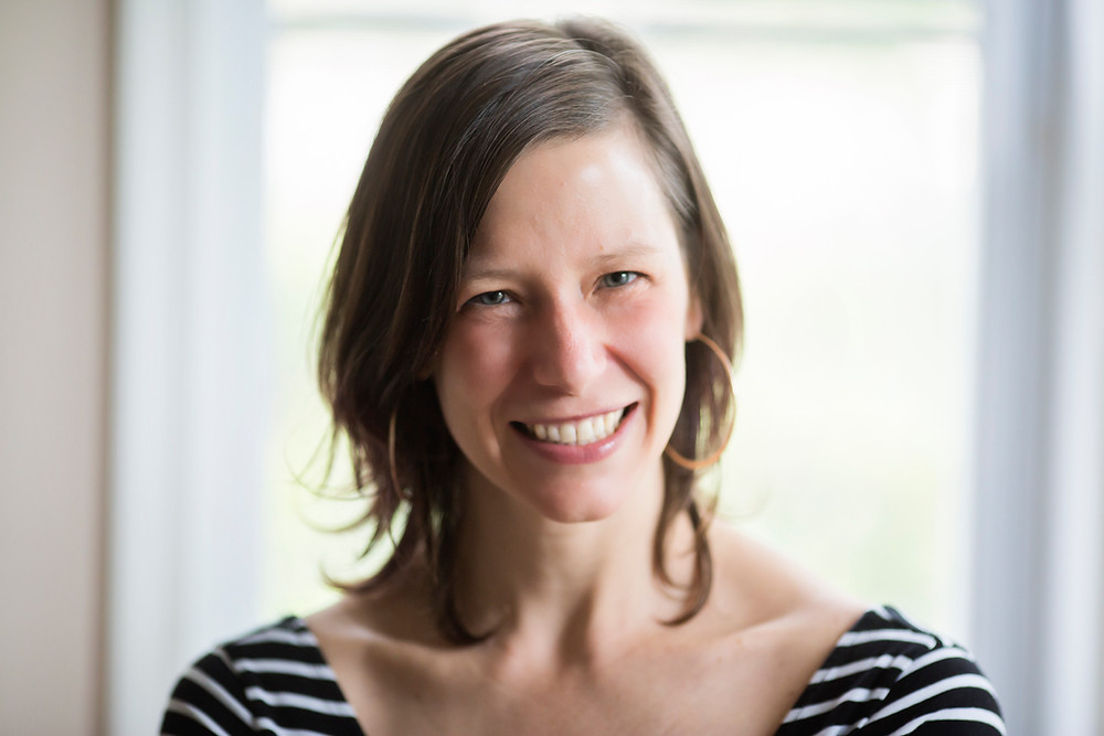 woman smiling