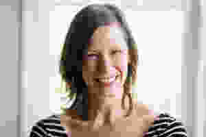 woman smiling