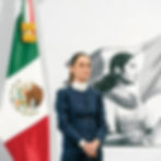 President Claudia Sheinbaum of Mexico, in the National Palace in Mexico City, Feb. 5, 2025. Sheinbaum is under pressure to end one of her country’s most painful tragedies: the disappearance of more than 133,000 people. (Luis Antonio Rojas/The New York Times)