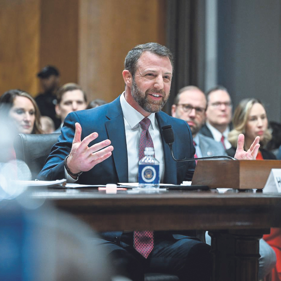 Mullin’s smooth confirmation was a throwback in the Senate.