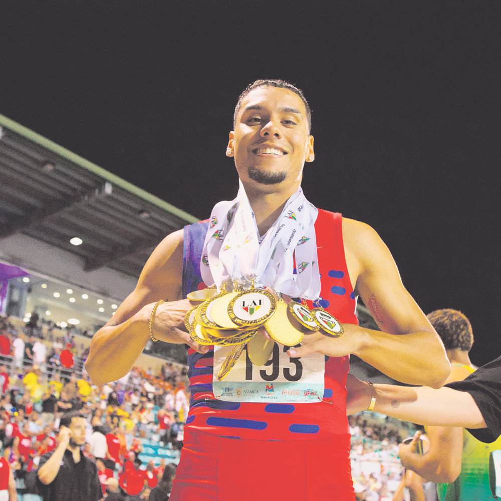 Figueroa breaks 3 national & LAI records at Las Justas.