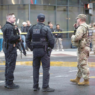 One killed in exchange of gunfire with Secret Service near White House.