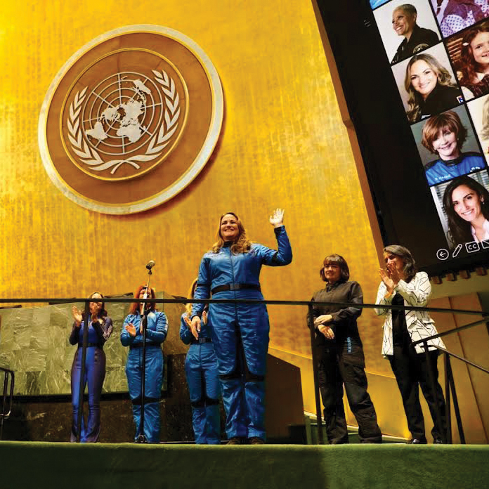 Deborah Martorell recibe distinción en la ONU en homenaje a mujeres que rompen barreras contra la violencia.