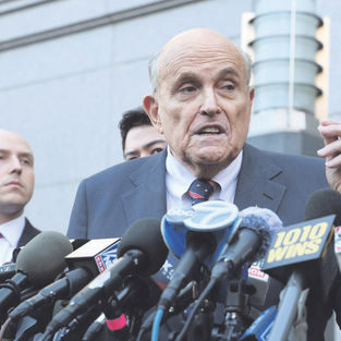 Rudy Giuliani remains in critical condition with pneumonia.