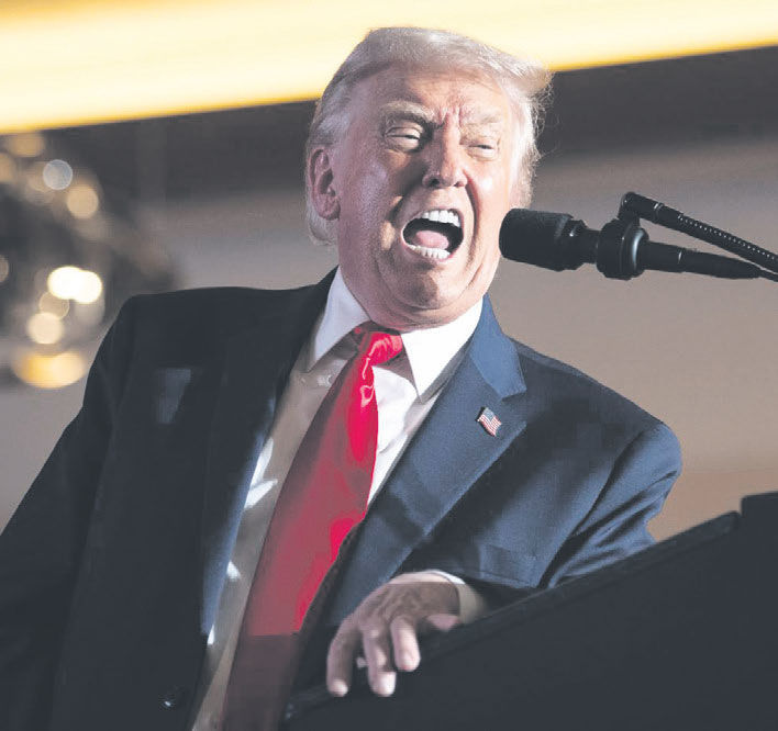 Our petty, hollow, squalid ogre in chief