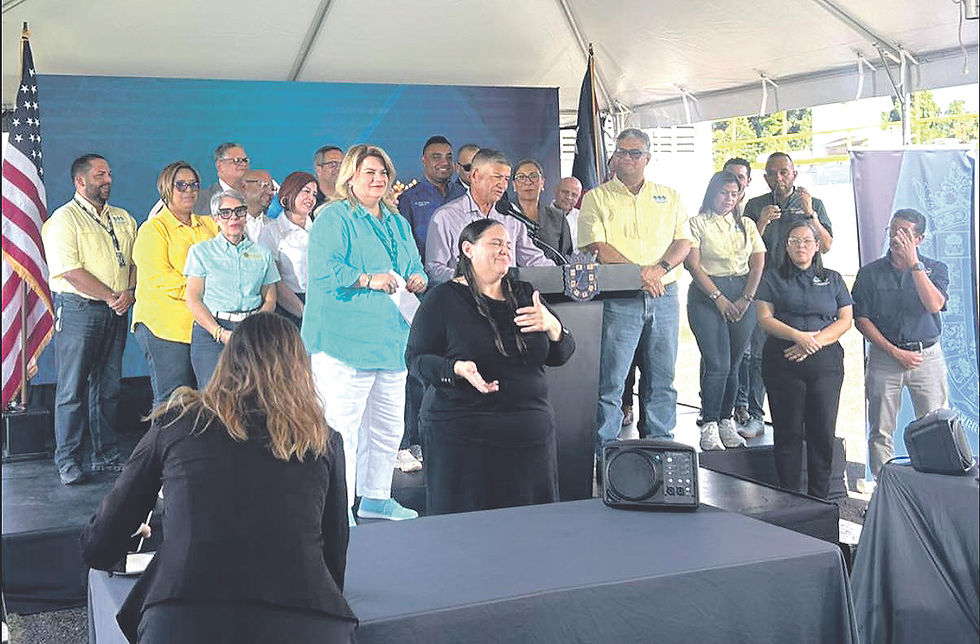 En conferencia de prensa, el alcalde de Yabucoa, Rafael Surillo Ruiz, agradeció a la gobernadora por la asignación de $16.6 millones para trabajos en la planta de Quebradillas y el sector La Pica.