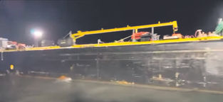 Barge Defiant refloated off San Juan port entrance