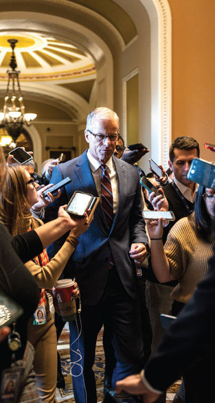 Senate passes bill to reopen government amid Democratic rift