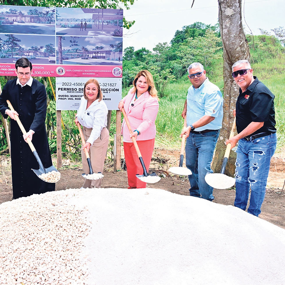 Inician construcción del nuevo cementerio municipal de Morovis