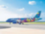 The bold design of the newly unveiled Airbus A320 celebrates Puerto Rico’s rich culture and spirit while showcasing iconic symbols of Puerto Rican heritage.