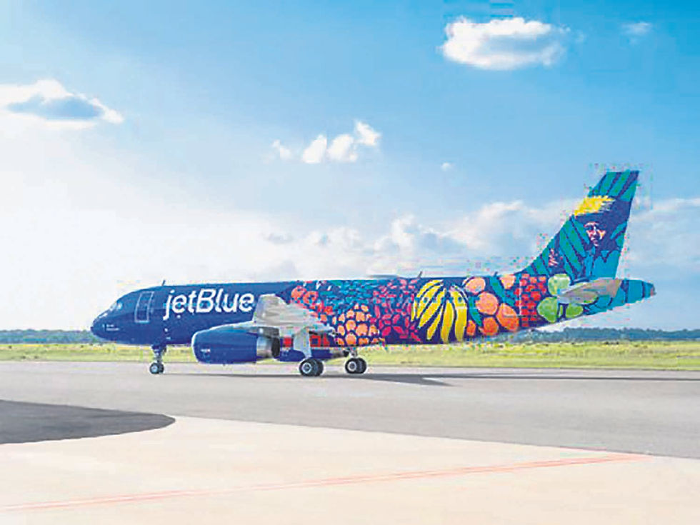 The bold design of the newly unveiled Airbus A320 celebrates Puerto Rico’s rich culture and spirit while showcasing iconic symbols of Puerto Rican heritage.