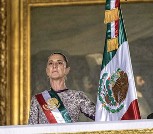 Mexico’s president presses charges against man who groped her on the street