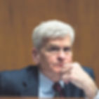 Sen. Bill Cassidy (R-La.) during Senate hearing on Capitol Hill in Washington, April 22, 2026. Cassidy on Saturday lost his Republican primary and the chance to seek a third term. (Tierney L. Cross/The New York Times)