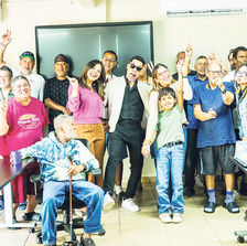 Gaby Alicea lleva alegría y esperanza al Hogar Guara-Bi en Caguas