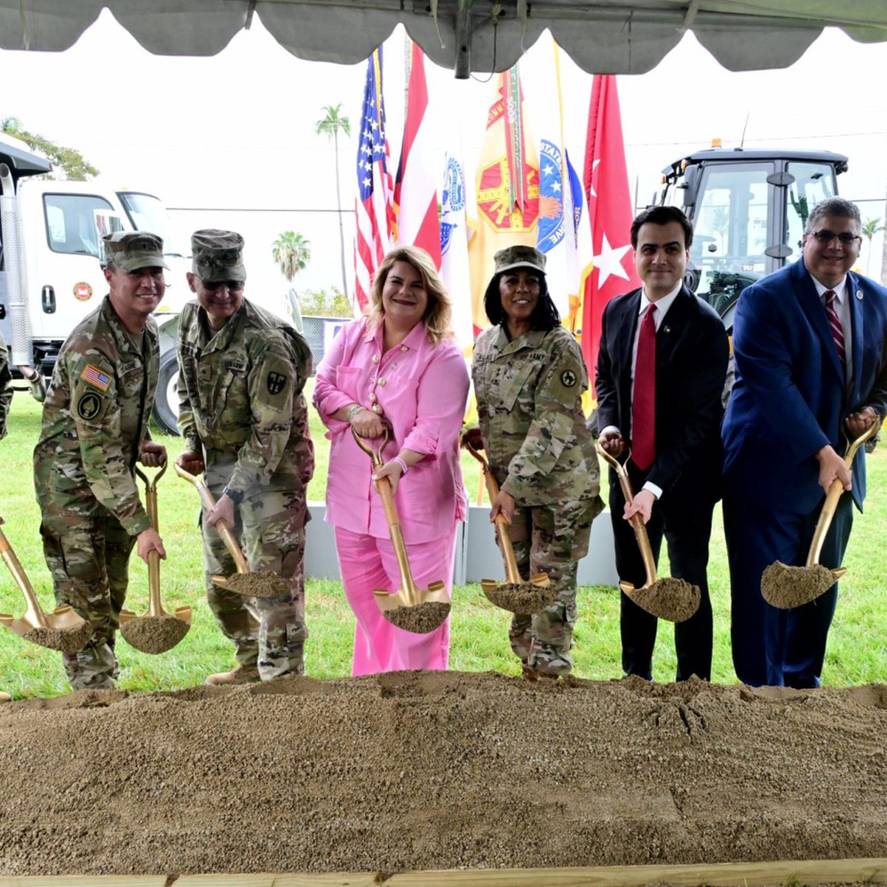 Inicia construcción de cuartel en Fuerte Buchanan con inversión federal.