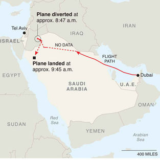 Bloody attack in the cockpit of a flight to Israel, and a terrifying plunge