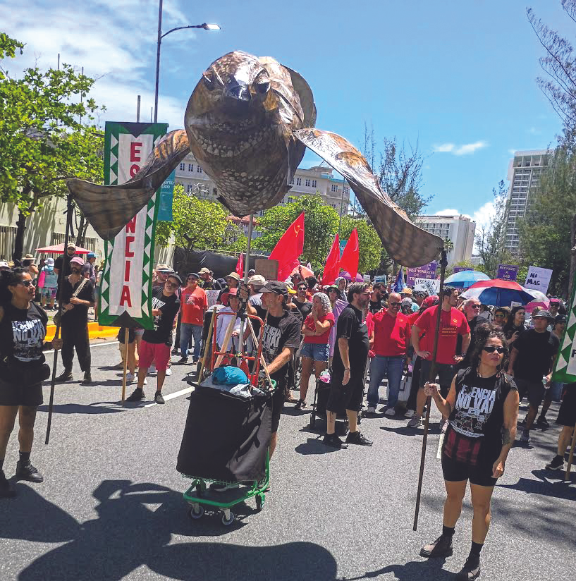 A throng turns out for No Kings rally.