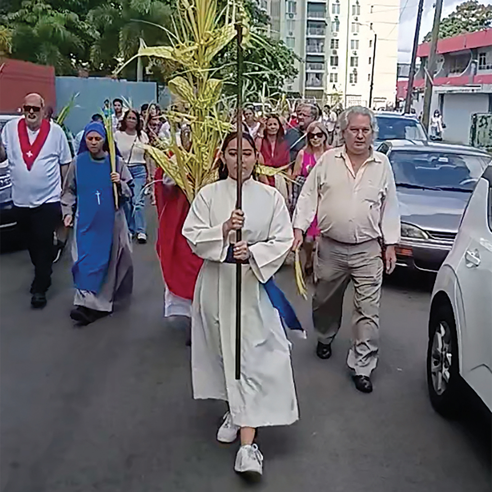 Holy Week begins in Puerto Rico.