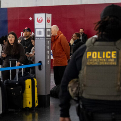ICE has arrived at airports. Many lines are still long.
