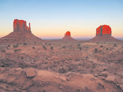 Soaring red rocks, perfect blue skies and half-empty yours