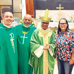 Aguas Buenas se une a despedida obispo diocesano Monseñor Eusebio Ramos Morales