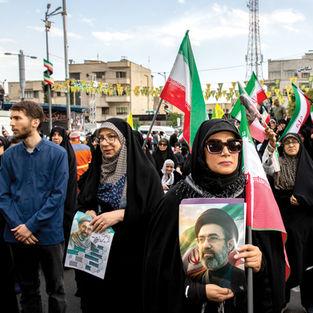 Supreme leader says Iran is planning for ongoing control of strait.