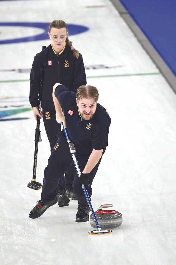 Sweden’s last stone topples US in curling