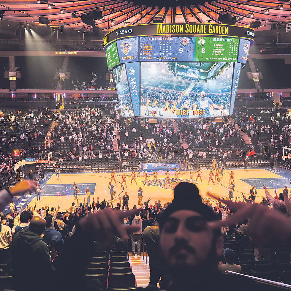 Want courtside seats for the Knicks? Be rich, famous and a die-hard fan.