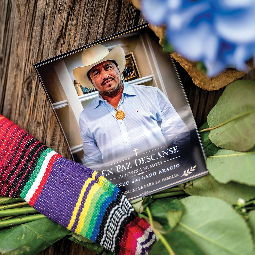 At vigil, sons of man killed by ICE in Houston call for accountability
