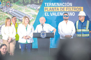Anuncian continuación de la construcción de Planta de Filtración El Valenciano en Juncos.